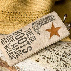 These Boots are Made for Walking Eyeglass Case